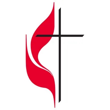United Methodist Cross and Flame